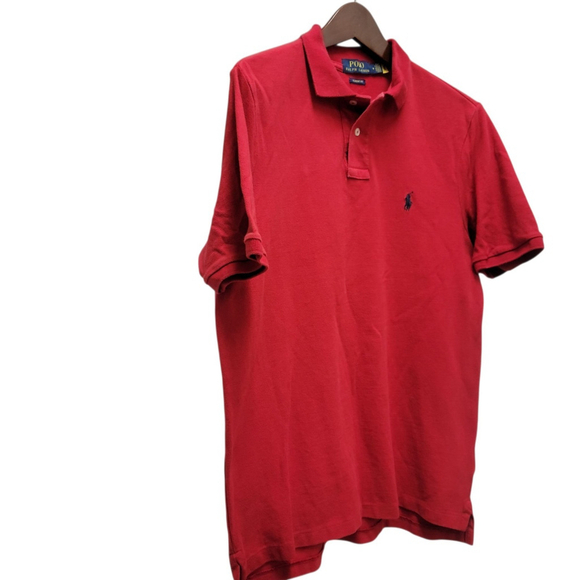 Polo Ralph Lauren Men 100% Classic Fit Beige Shirt Medium Excellent Condition - Picture 3 of 5